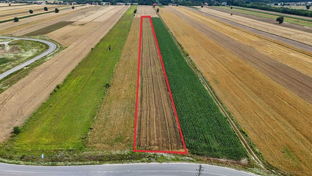 SPRZEDAM DZIAŁKĘ ROLNĄ 1.06 ha Błaziny Dolne (Iłża)
