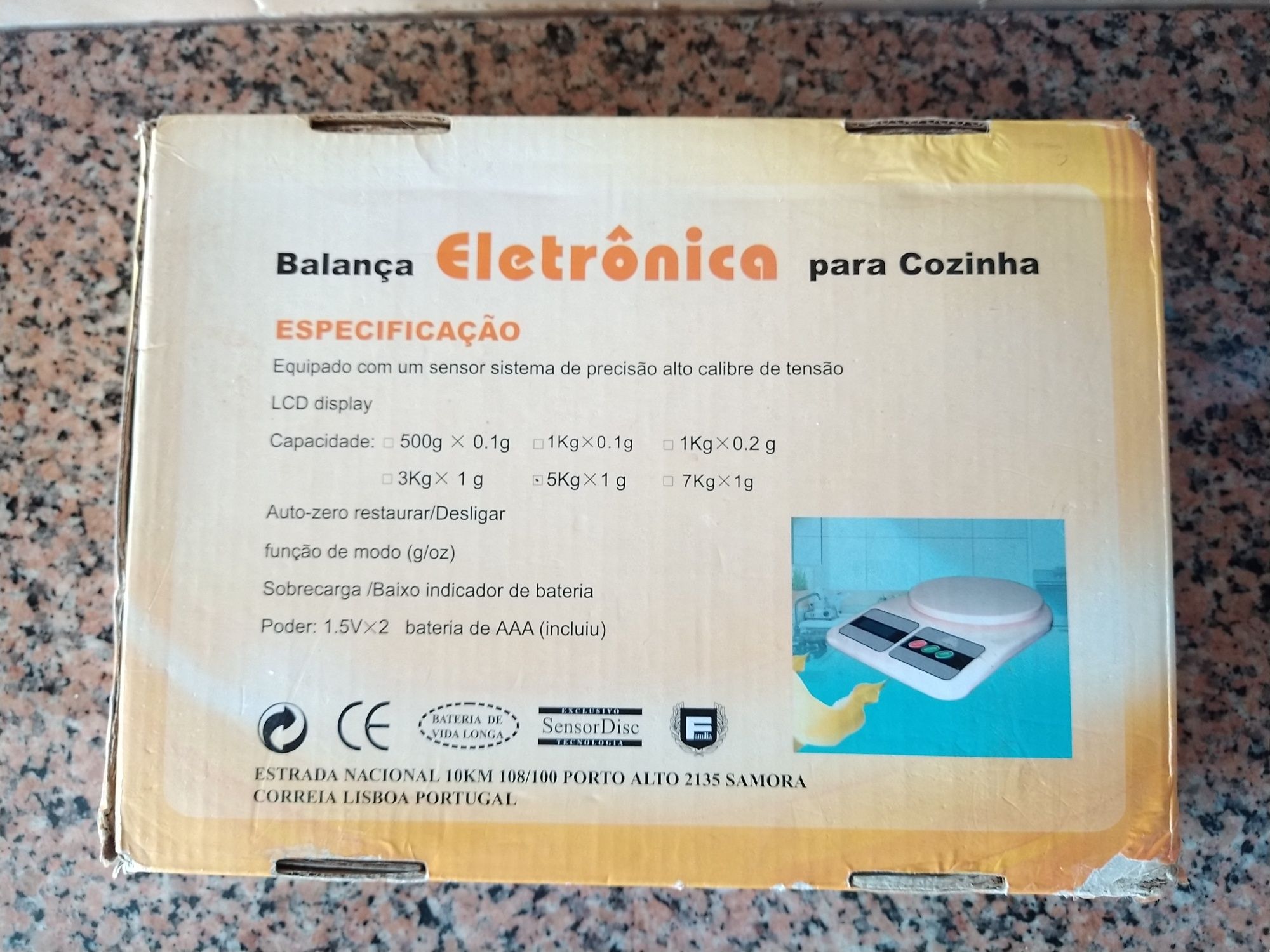 Balança eletrónica pra cozinha casa pastelaria restaurante panificação