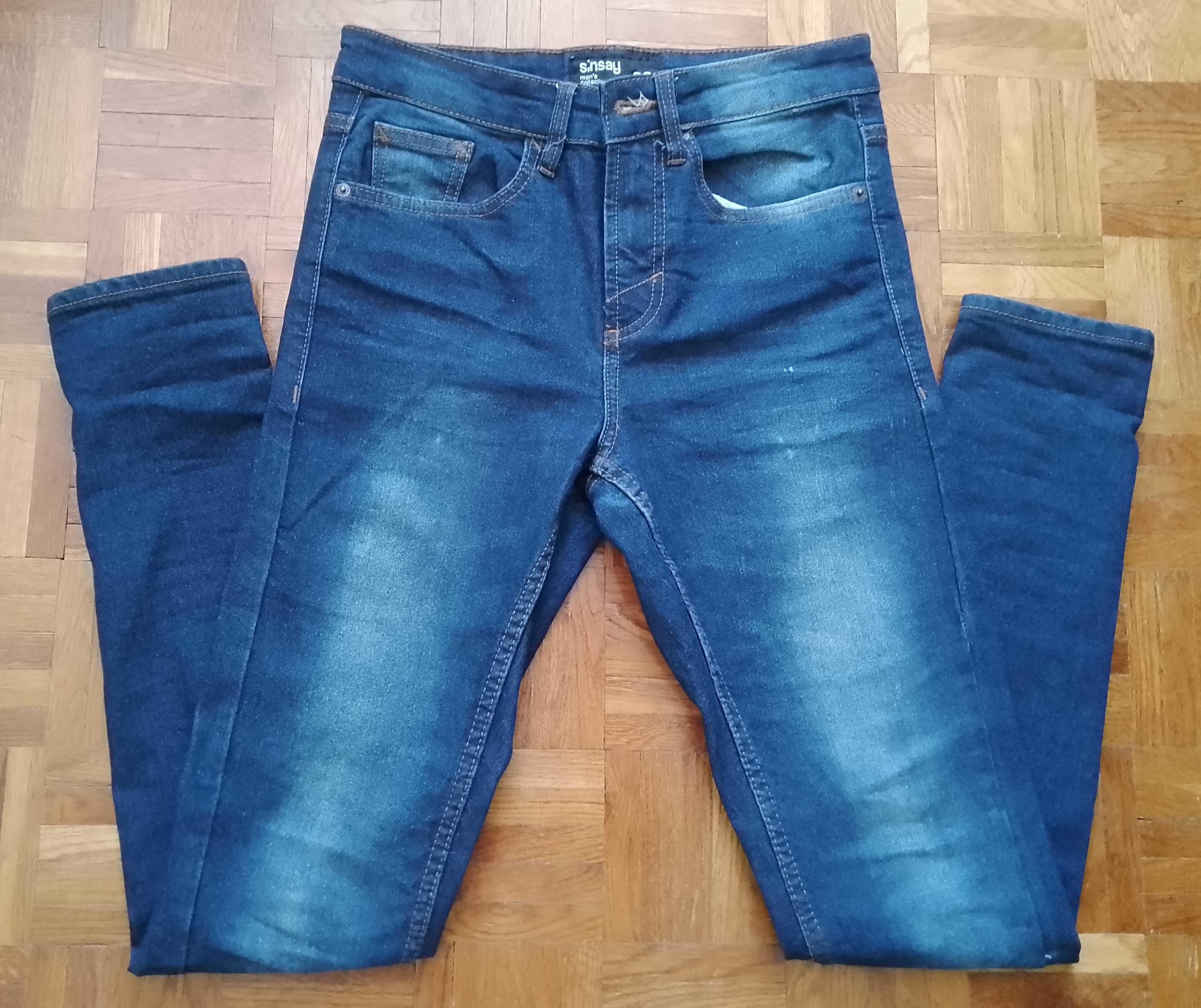 Jeansy slim fit 28