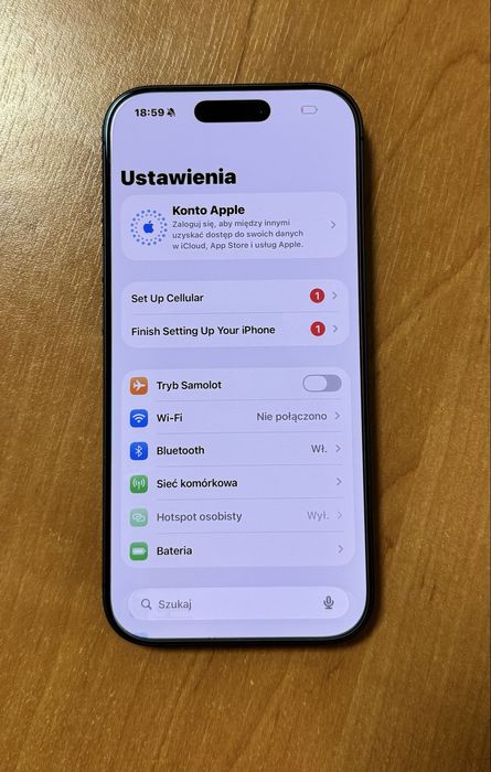 Iphone 17, 256GB czarny