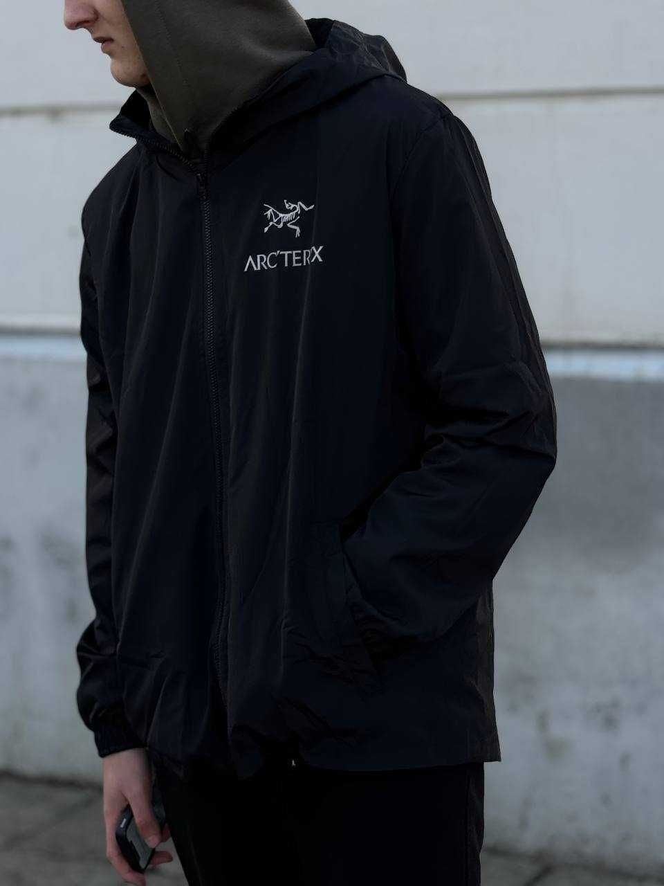 XS S M L XL // Arcteryx куртка чорна чоловіча