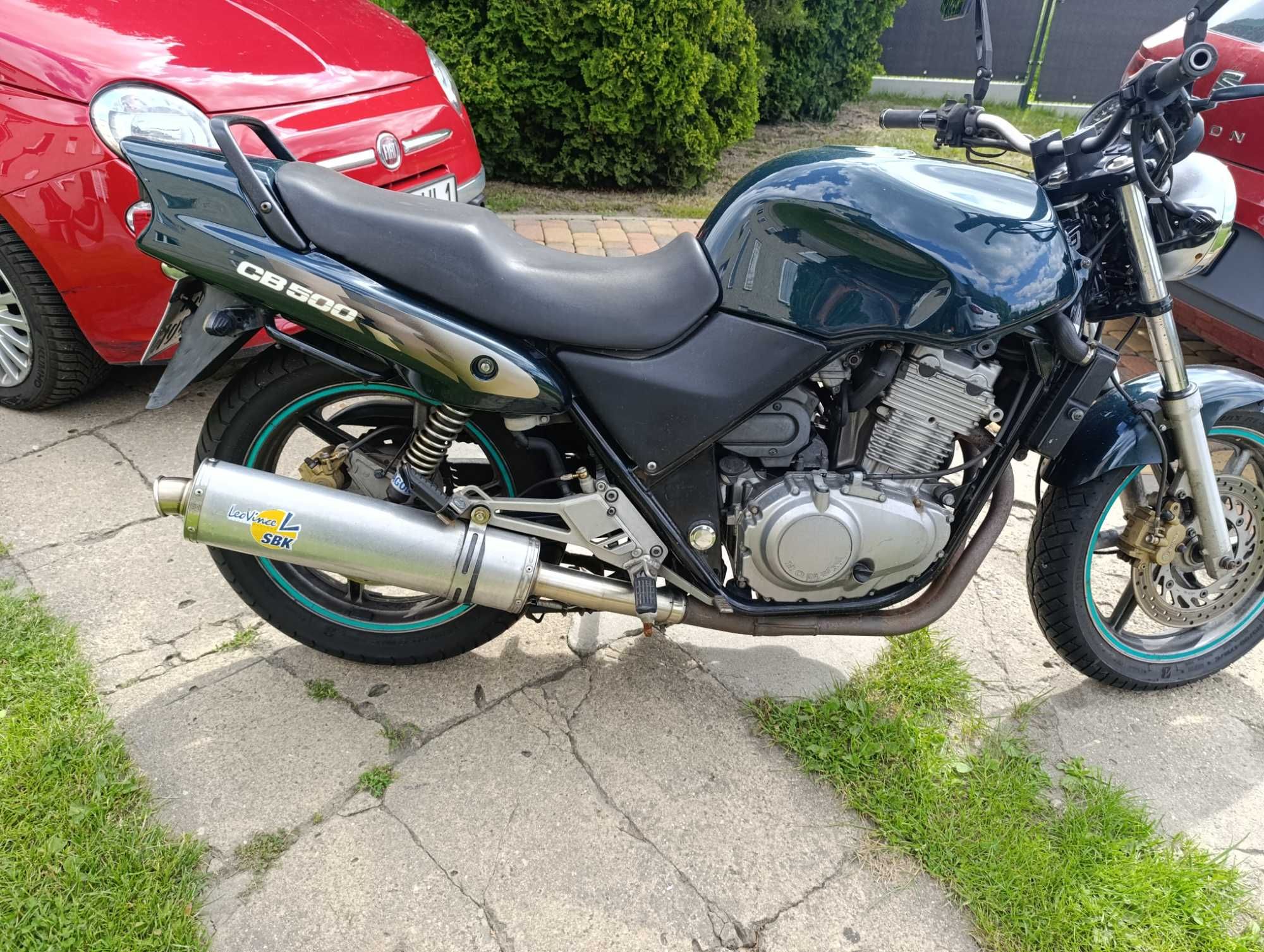 Honda cb500 cb 500 wydech Leo vince sportowy db killer