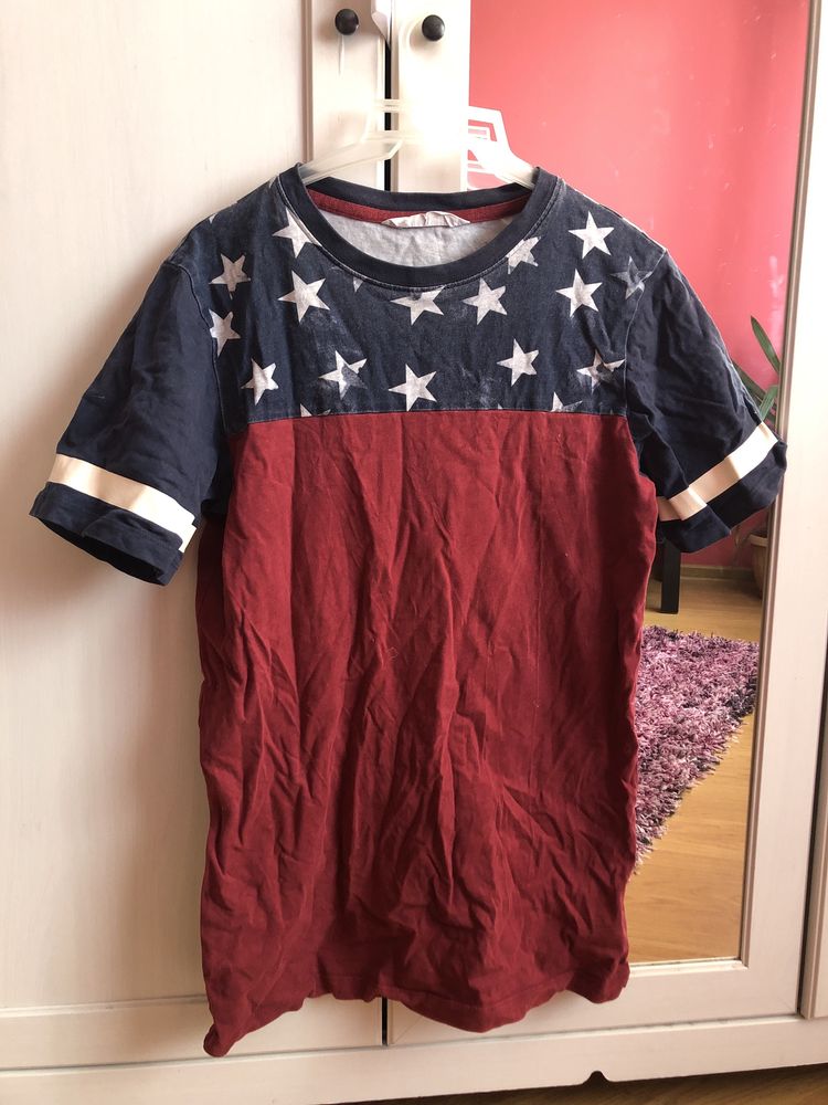 Koszulka t-shirt h&m 158/164 gwiazdki