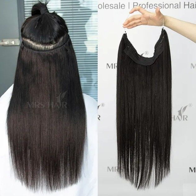 Włosy do przedłużania 40g 30 cm ciemny brąz przedłużanie włosów hair