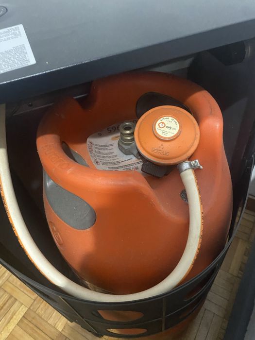 Aquecedor a gas infravermelho c/ botija pluma