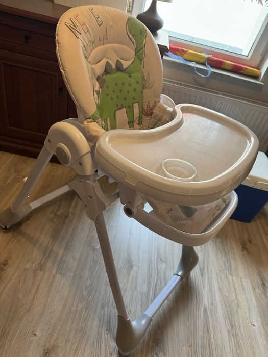 Krzesełko do karmienia Smiki, Dinozaur.