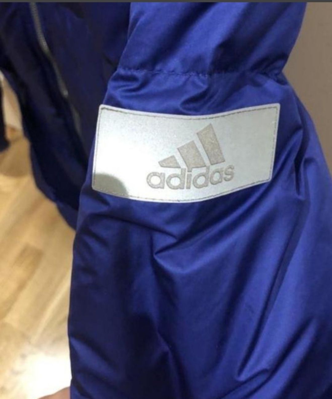 Фирменный пуховик Adidas