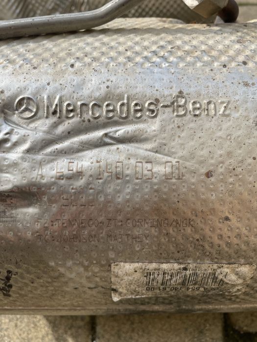 Сажовий фільтр каталізатор DPF фільтр ОМ 654