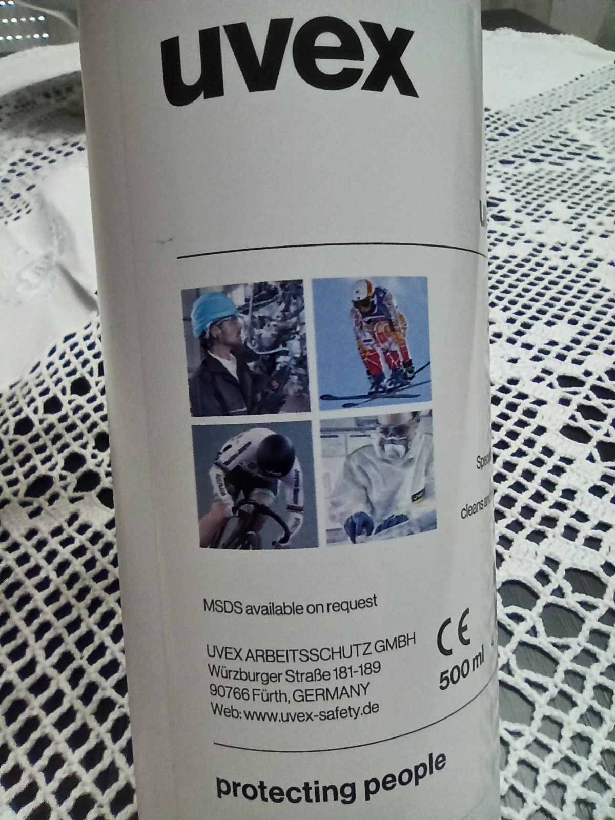 Spray de limpeza de óculos Uvex (Novo)