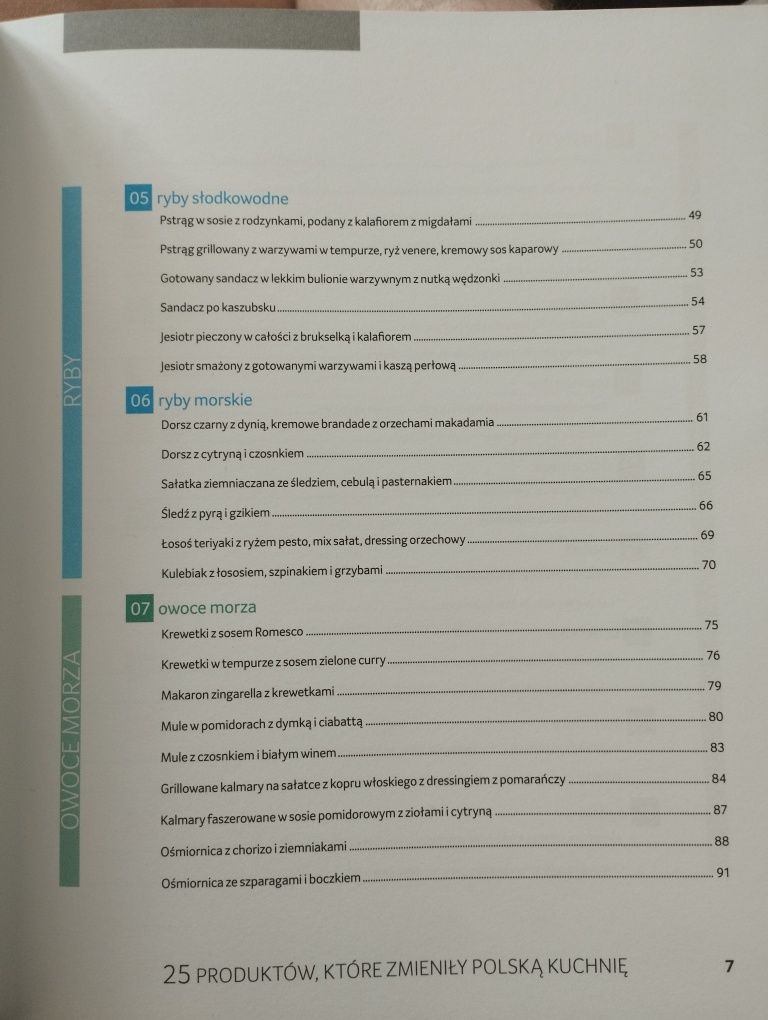 Książka kucharska 25 produktów