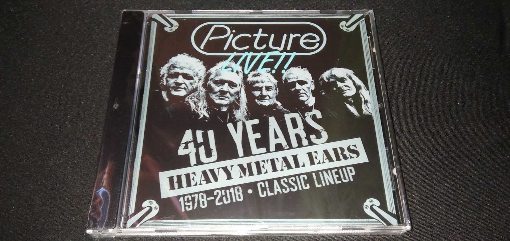 Picture – Live - 40 Years Heavy Metal Ears (CD novo/selado)