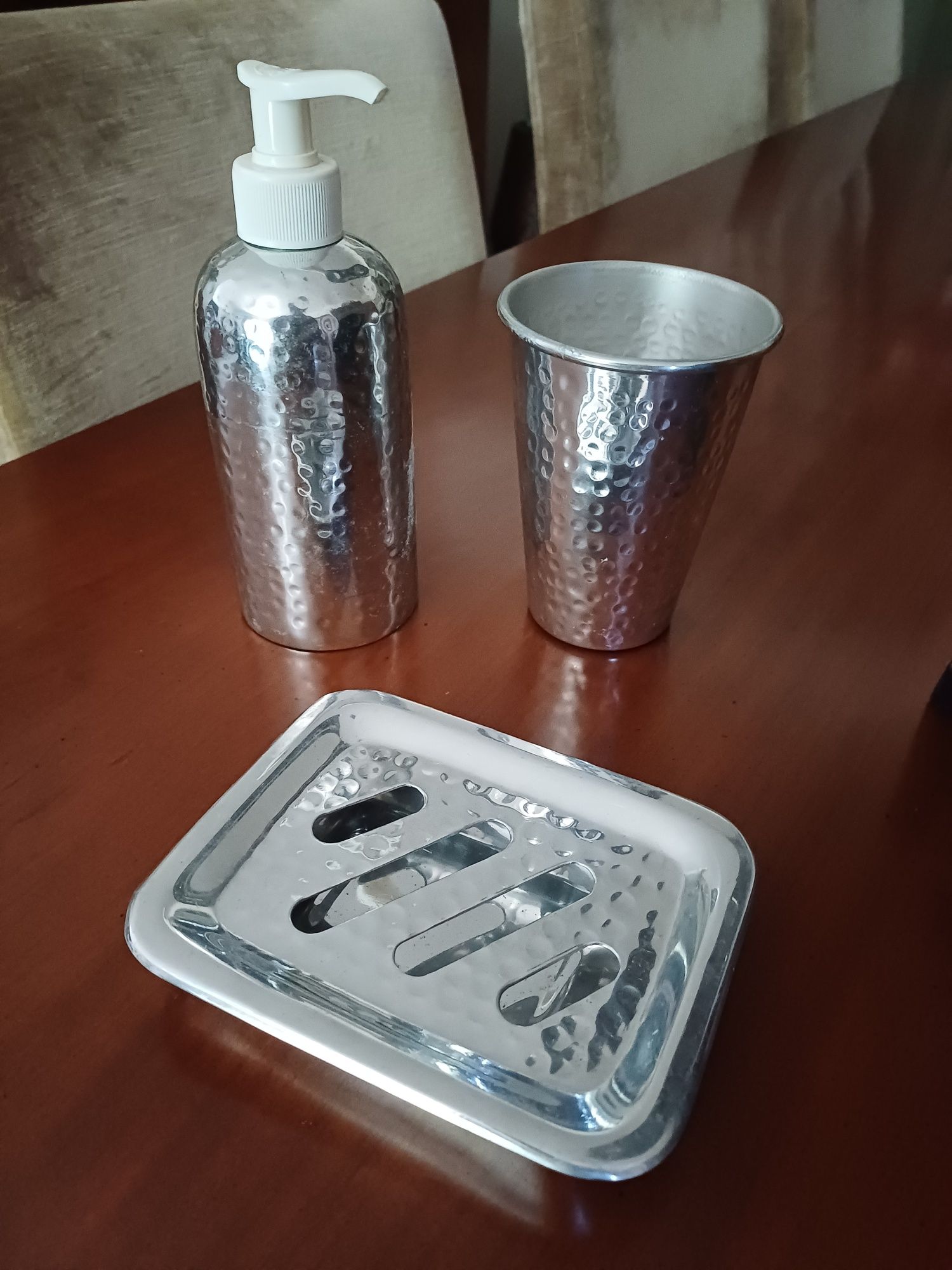 Conjunto de três peças