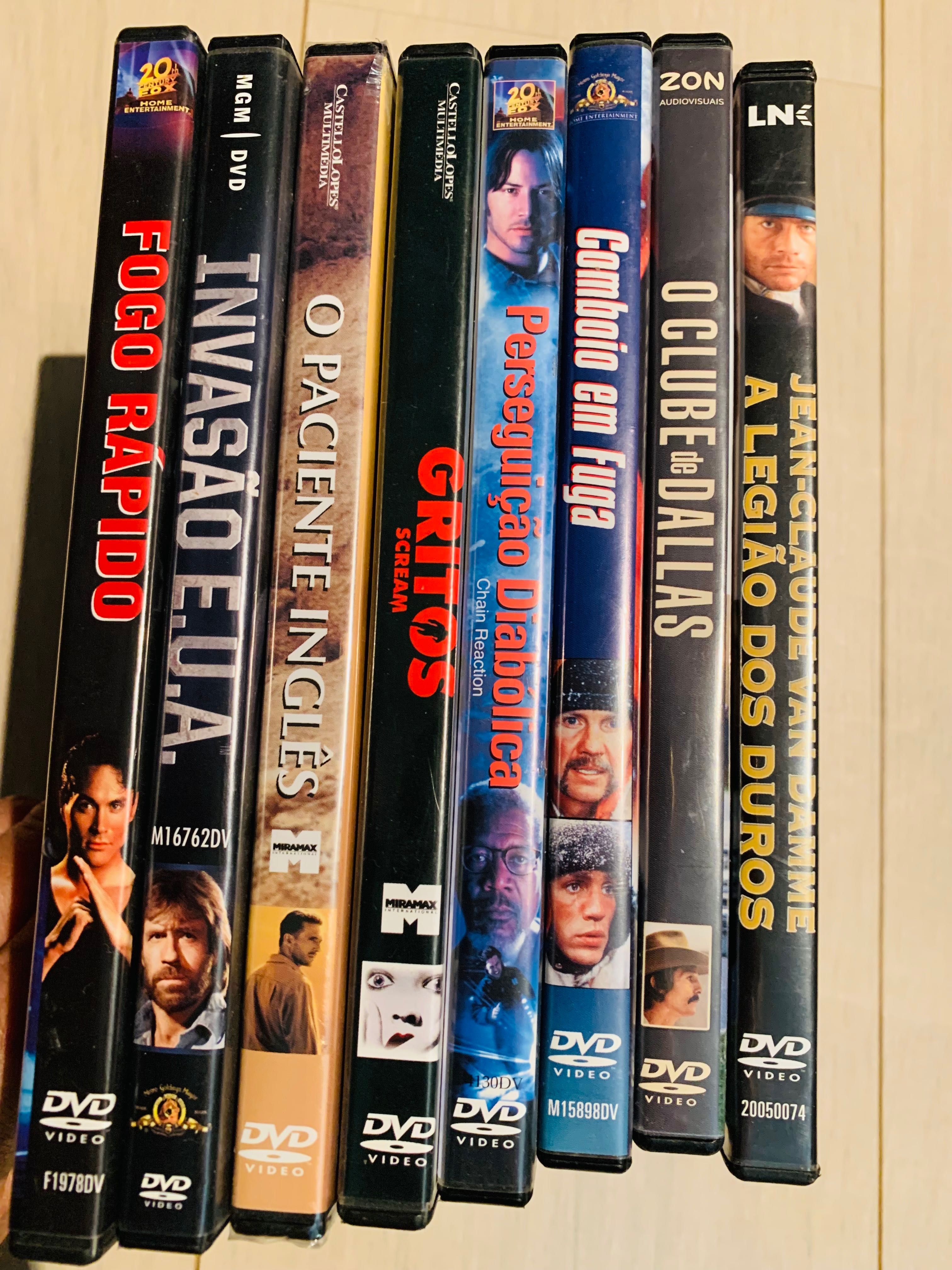 DVDs  todos filmes Originais com Selo