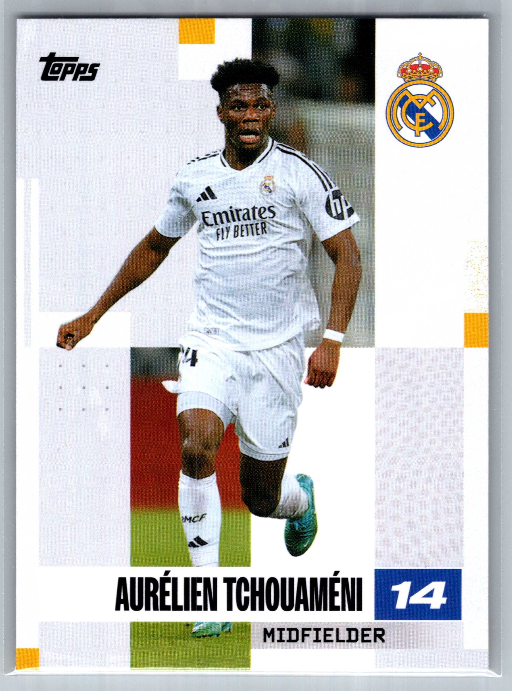 2024-25 Topps Real Madryt Team Set Aurelien Tchouameni