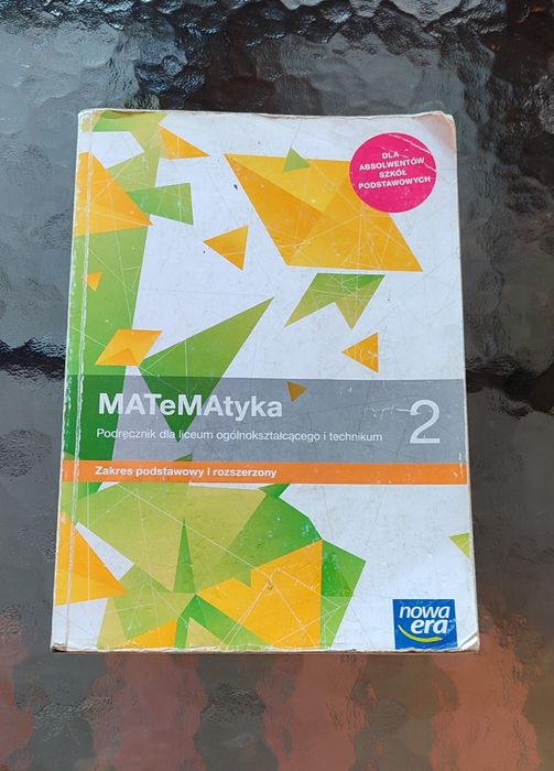 Matematyka 2 podręcznik nowa era