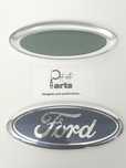 Emblema símbolo logotipo Ford 143mmx59mm