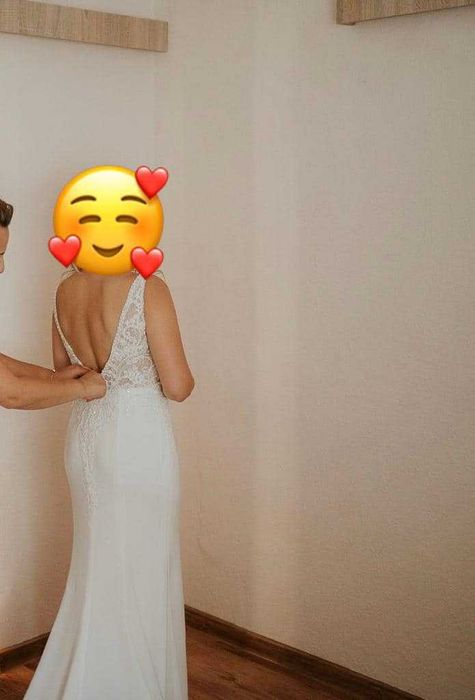 Ivory suknia ślubna Demetrios rozmiar S