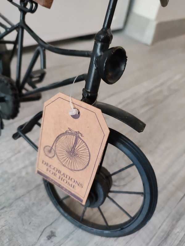 Ozdoba domowa figurka rower