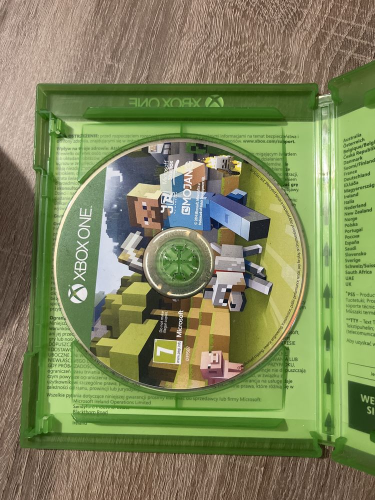 gra minecraft xbox one