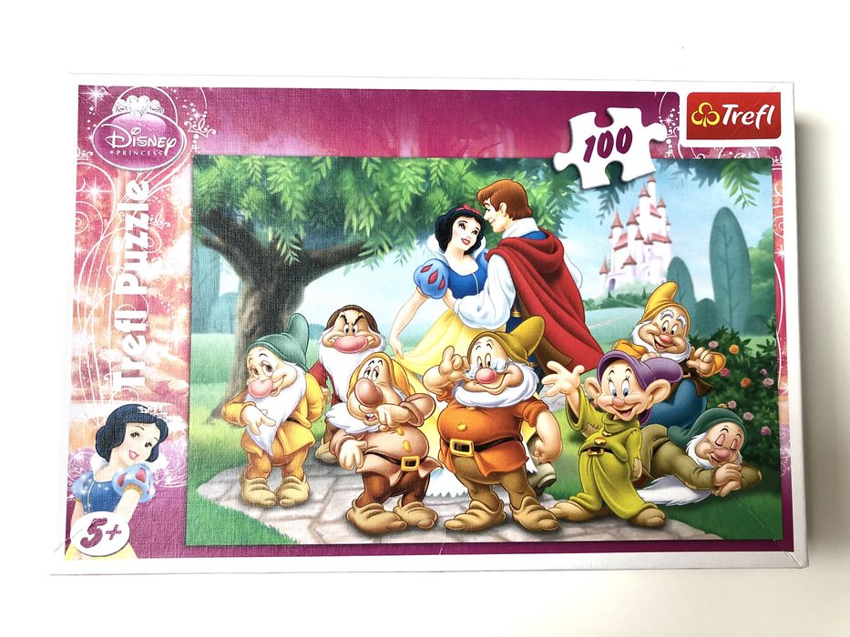 Puzzle trefl 100 elem. Kot w butach Śnieżka