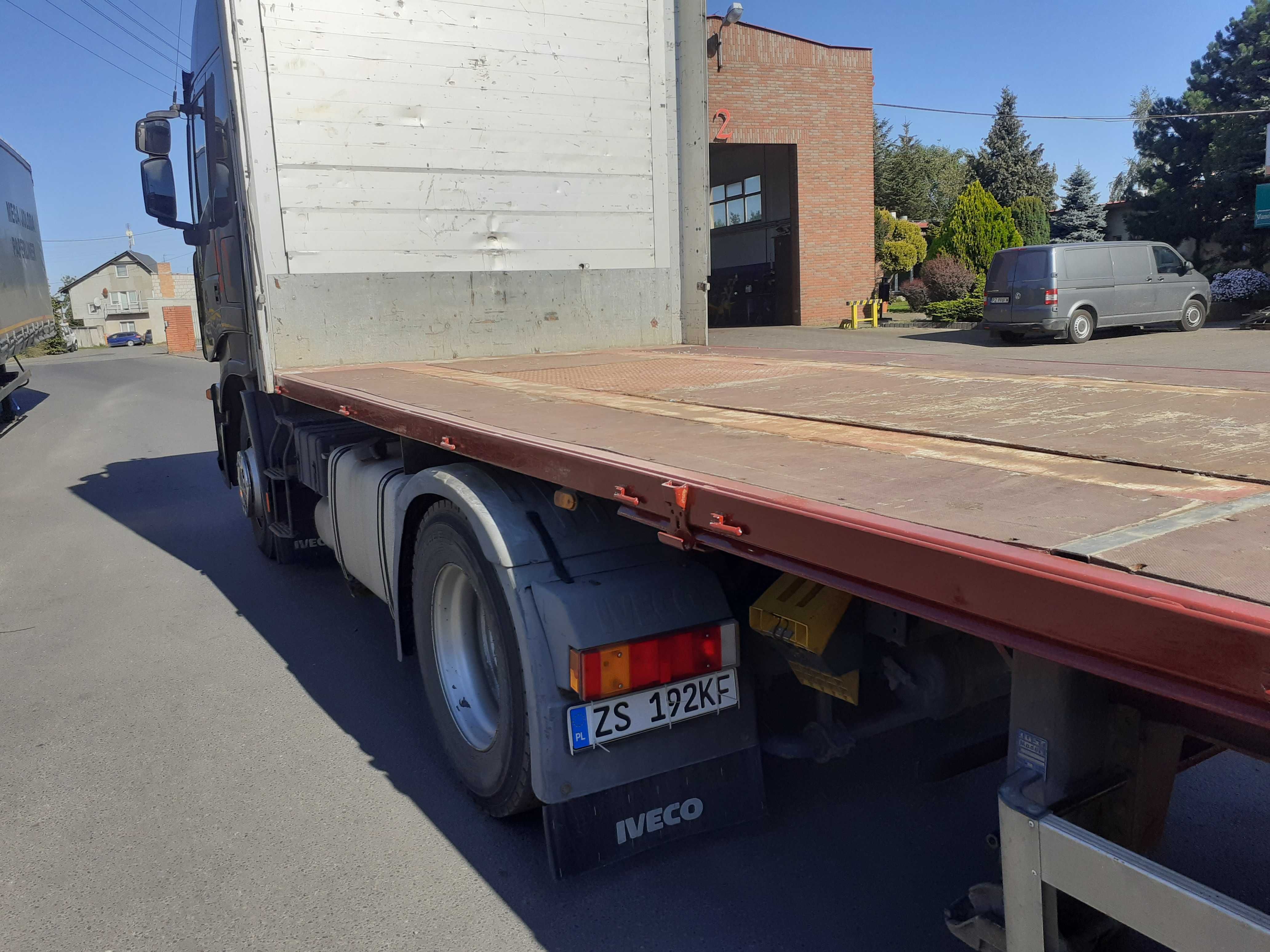 Wynajmę naczepę  platformę ,  plandek