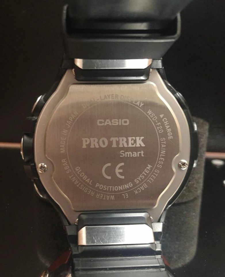 Casio Smart Watch Outdoor Orange WSD-F20