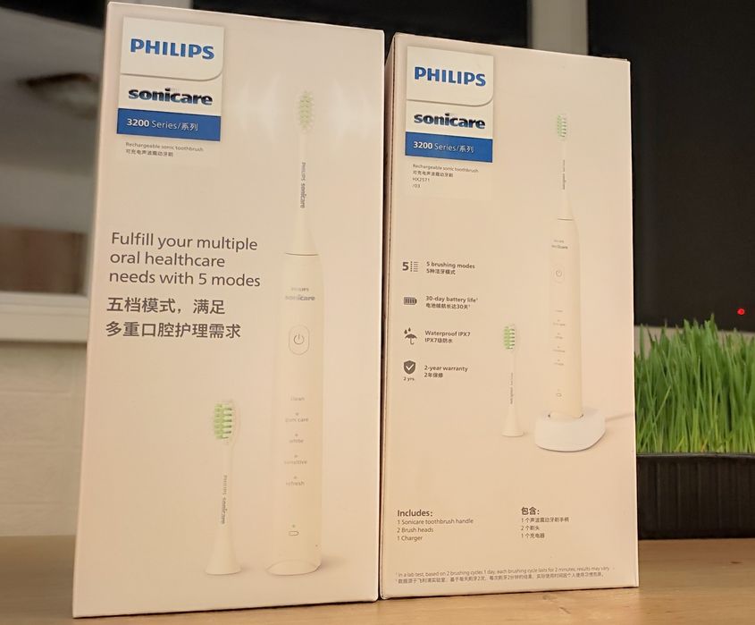 Нова Ультразвукова зубна щітка Philips Sonicare S3 Pro 3200 Series