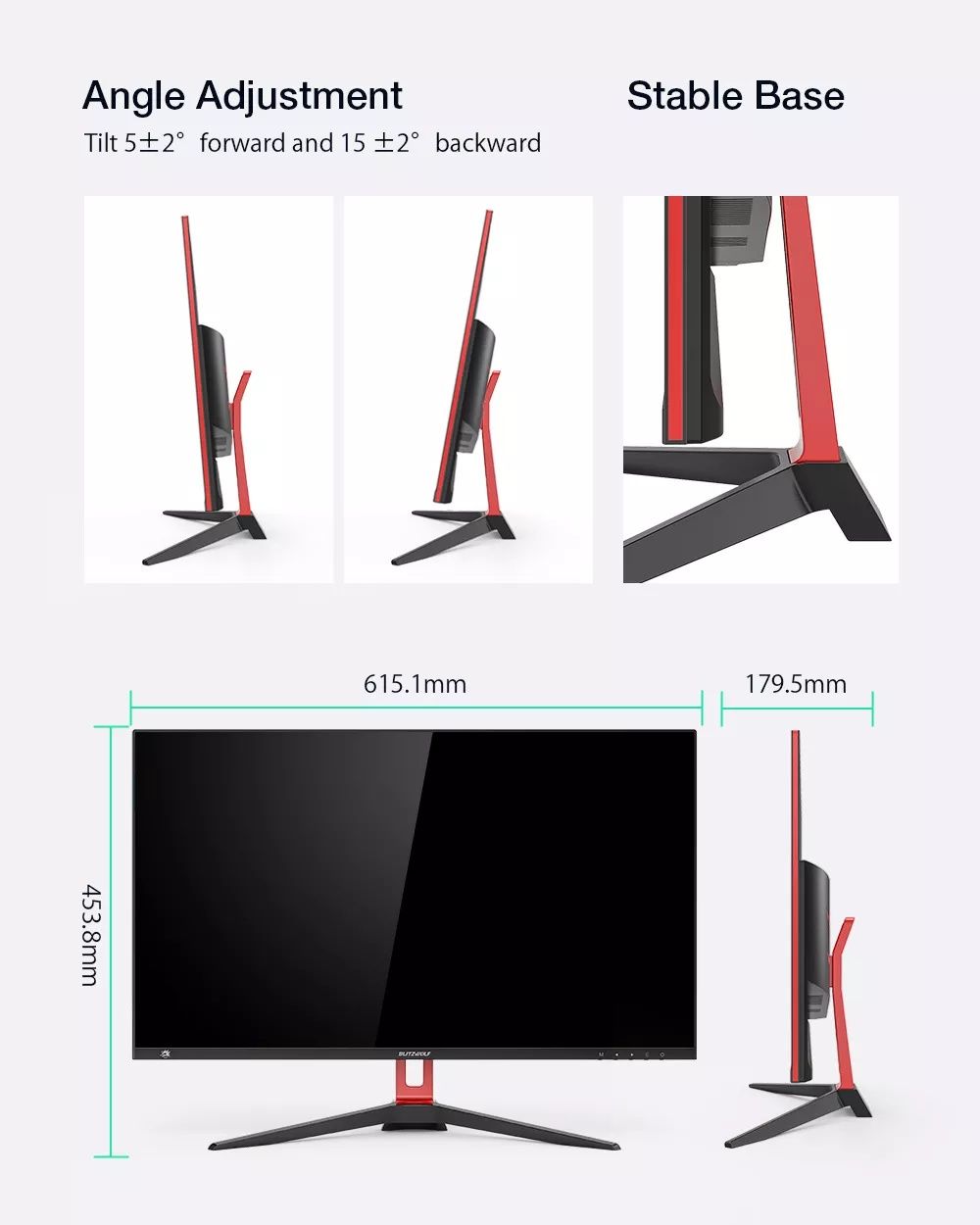 Игровой монитор BlitzWolf BW-GM2 27" 144Hz 2K
ПК телевизор Xiaomi