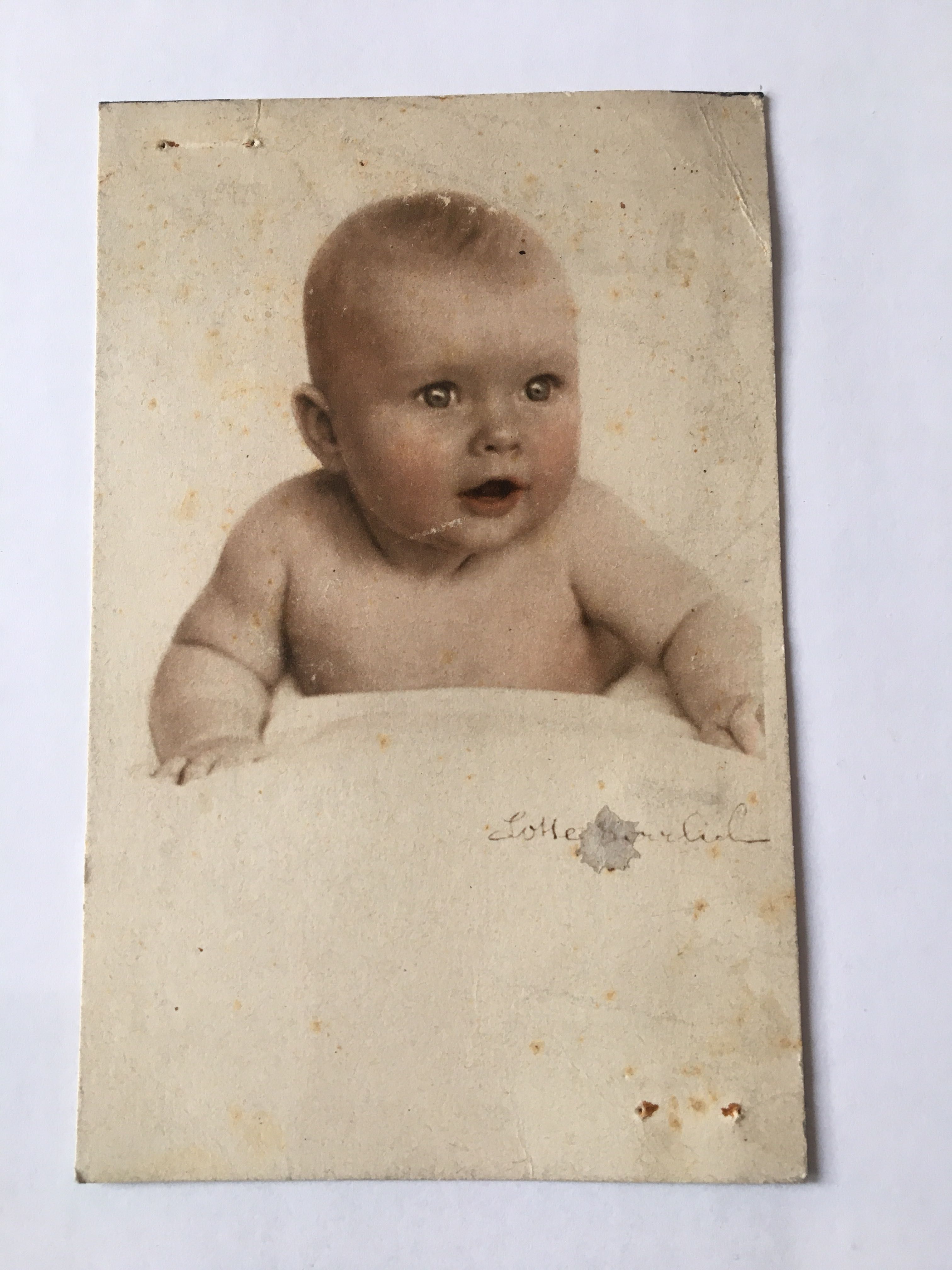 Stare niemieckie pocztówki- dzieci- Lotte Herrlich-antyk
