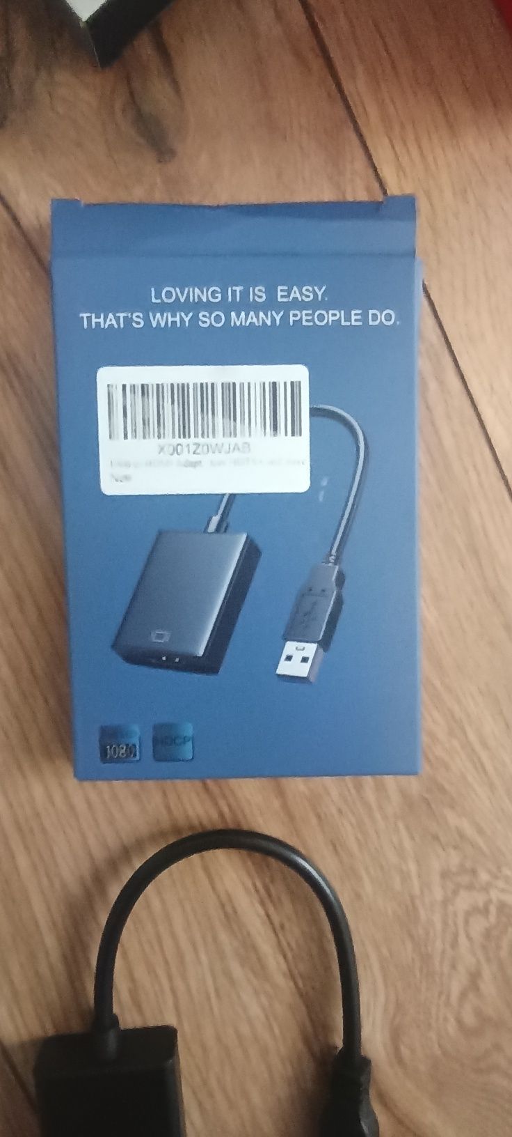 Adapter przejściówka konwerter USB 3.0 do HDMI FULL HD 1080P