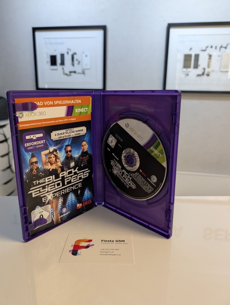 The Black Eyed Peas Experience, gra na Xbox 360, sensor kinect.