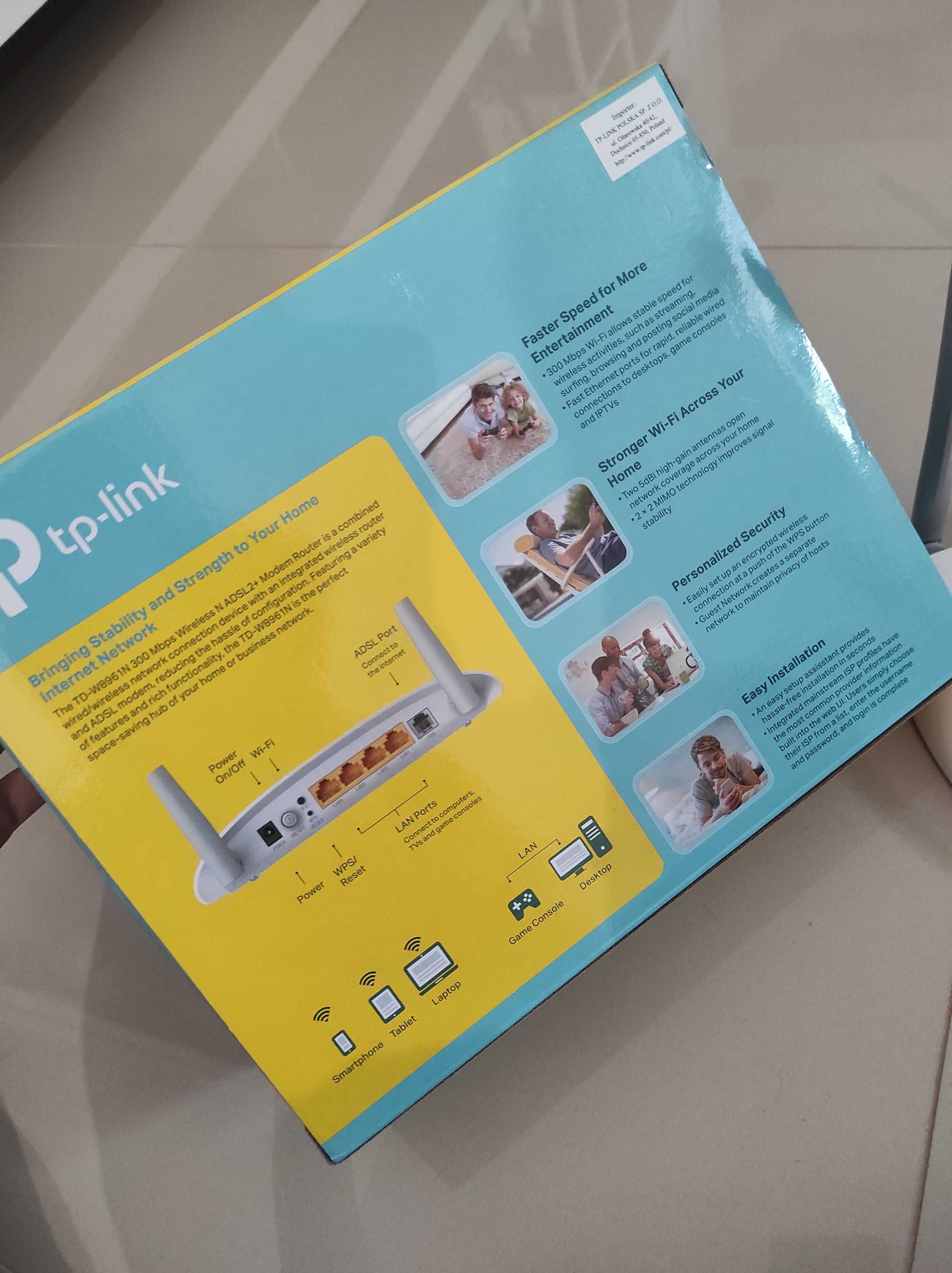 Modem Router TP-Link TD-W8961N