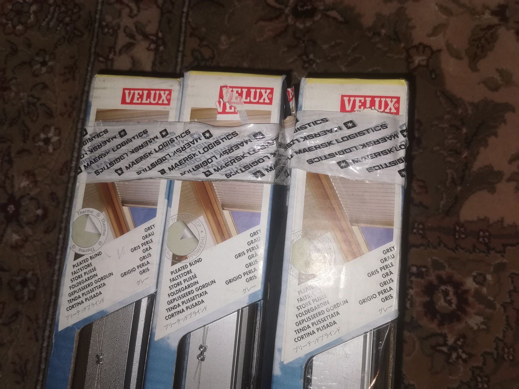 Roleta plisowana wewnętrzna VELUX M06