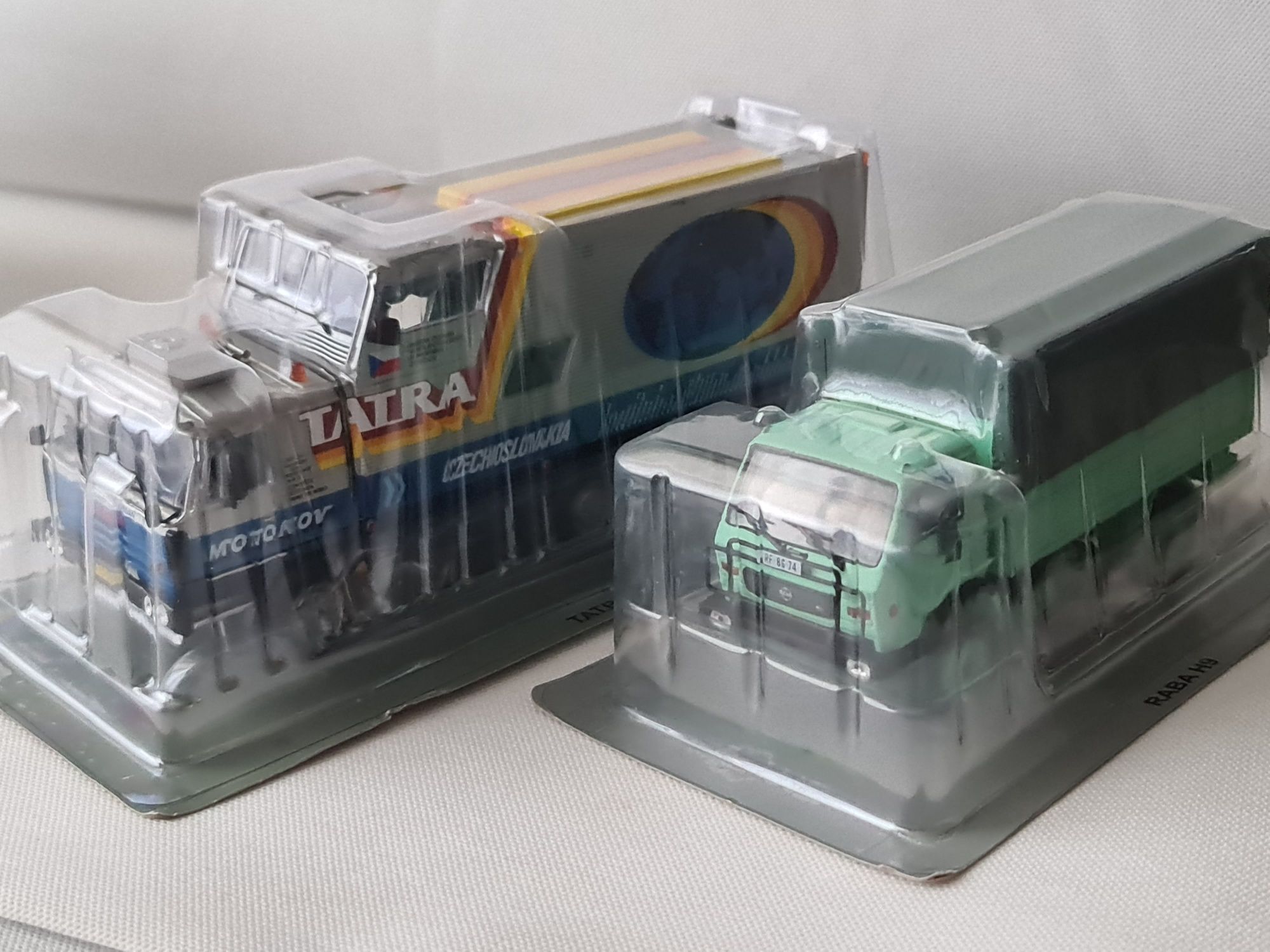 Raba H9 i Tatra 815 GTC 1/43 Kultowe ciężarówki PRL