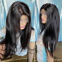 Натуральный парик большая система кожи славянские детские волосы Люкс