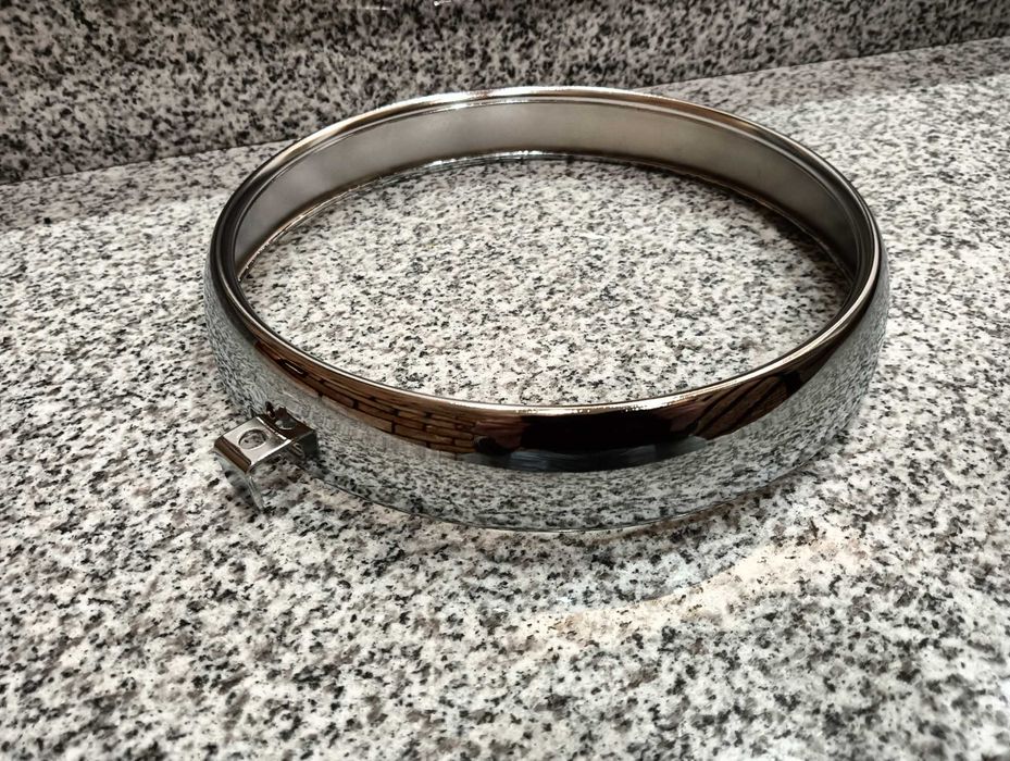 Nowa ramka chrom lampy przód mz ts 250