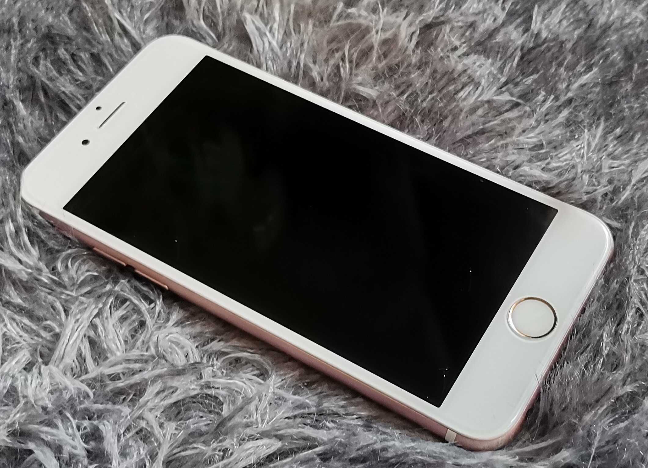 Iphone 6s model A1688 różowy uszkodzony - nowy ekran i dotyk