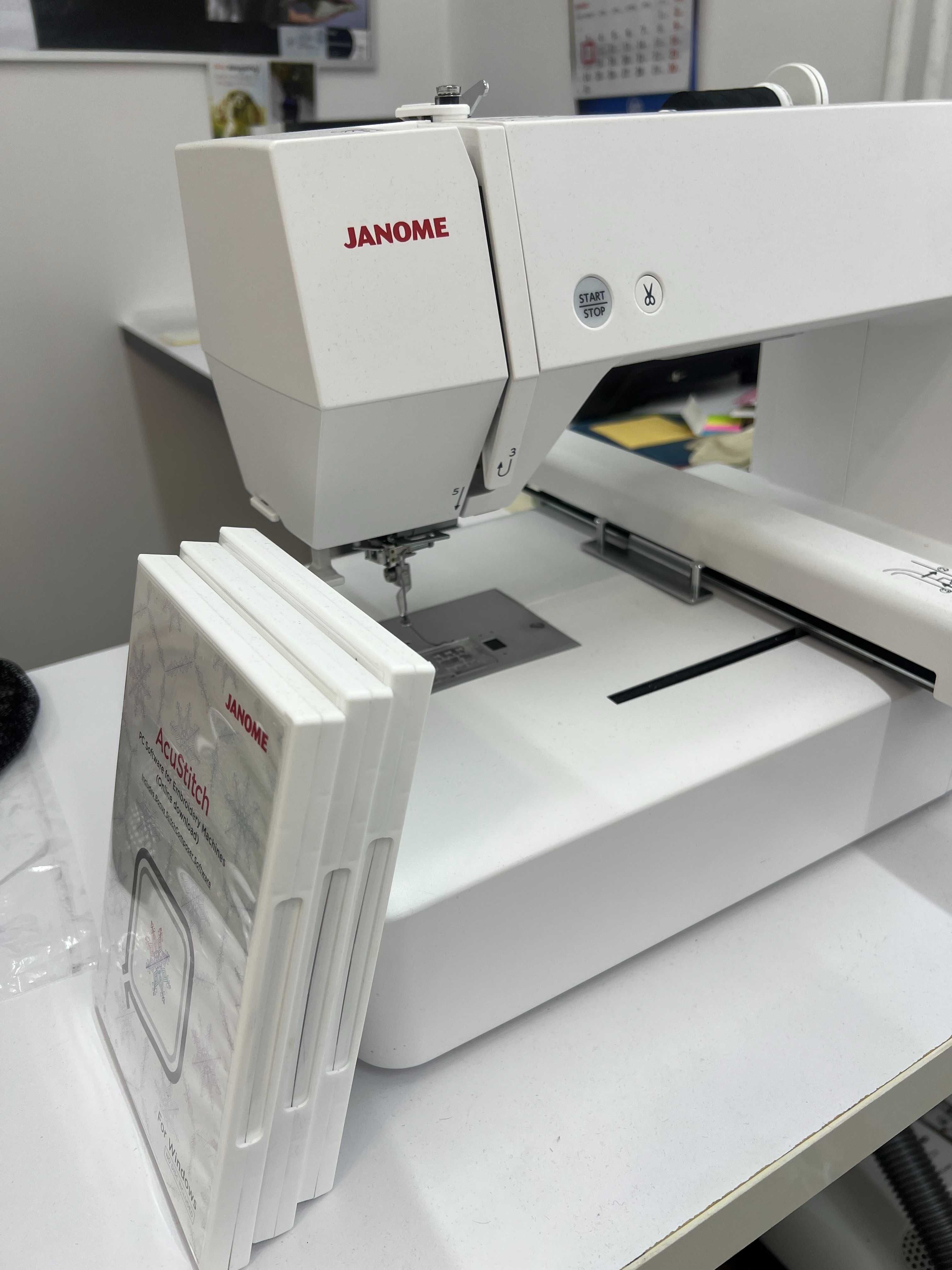Hafciarka Janome MC500E + program Janome Artistic JR + rozszerzenie