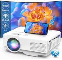 Mini projektor Full HD 1080P 9000 LUM WiFi Bluetoo