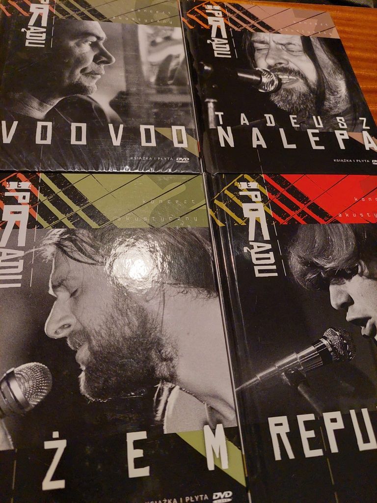 Bez Prądu 4 płyty DVD Dżem, Tadeusz Nalepa, VOOVOO, Republika