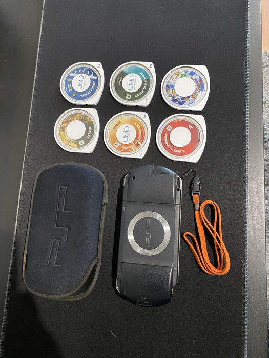 PSP 1000 / Jogos PSP / Carregador PSP