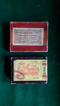 Коробочки фотобумага kodak i agfa начало 20-го века