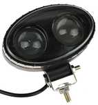 Lampa 2 LED niebieska 8W 12/24V Widlak Opryskiwacz