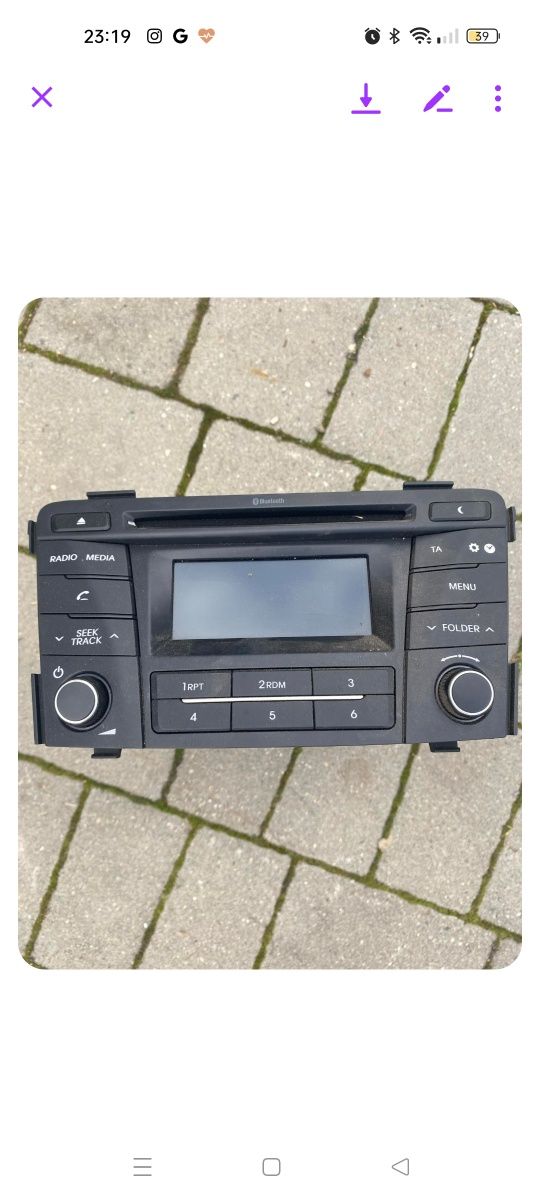 Radio do Hyundai i40