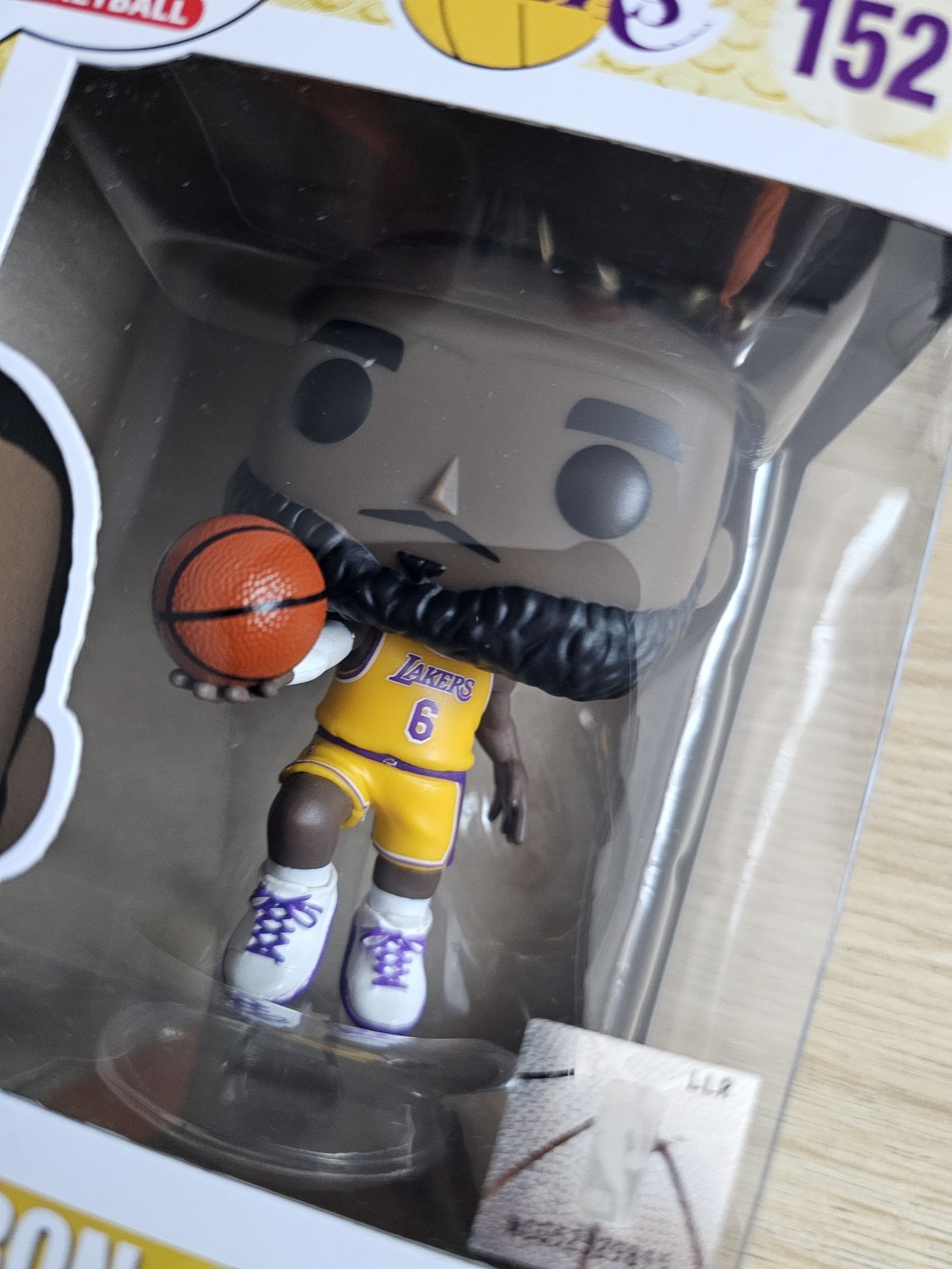 Figurka LeBron James #152 (Los Angeles Lakers) #6 NBA Funko Pop!