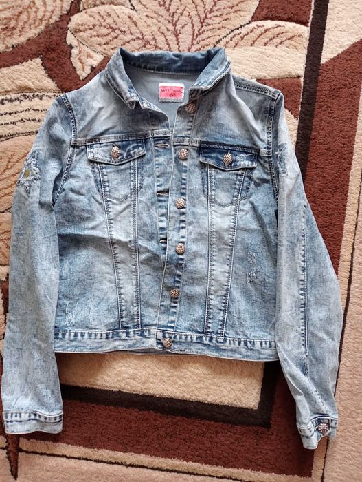 Bluza jeansowa dziewczęca 170/176