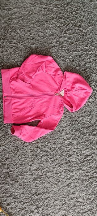 Bluza h&m rozowa z brokatem 98/104