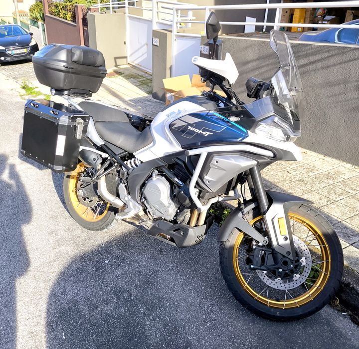 (NOVO) Top Cases + Malas Laterais Alumínio CF Moto 700ADV