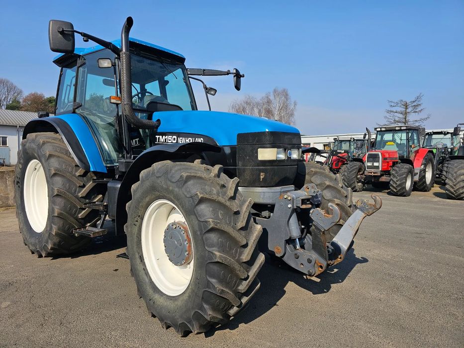 New Holland TM 150  z Niemiec, pneumatyka, klima TUZ