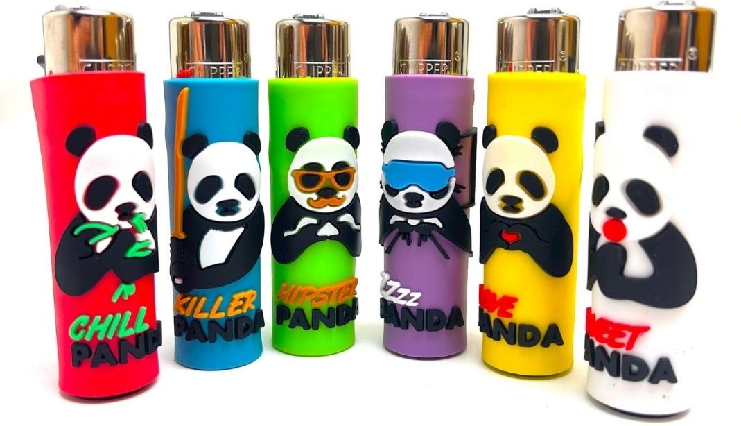 Zapalniczka Clipper Płomieniowa Panda ETUI THC